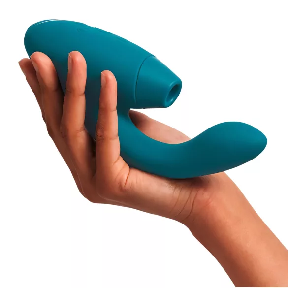 Womanizer DUO 2 - clitoriszuigende rabbit-vibrator (petrol)