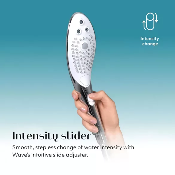 Womanizer Wave - massagedouchekop - chroom