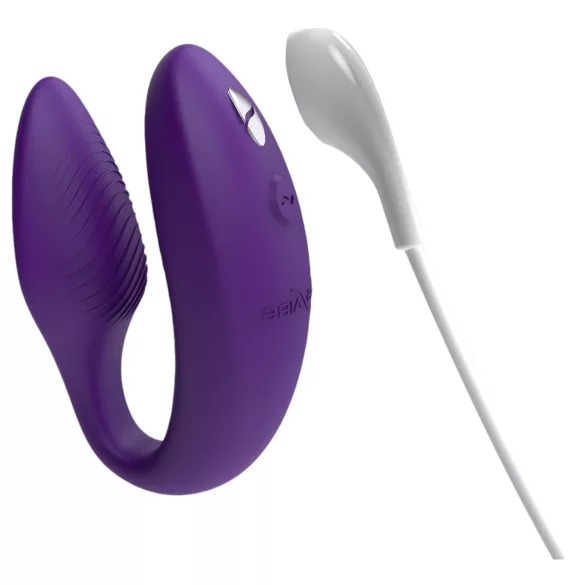 We-Vibe Sync - koppel vibrator - op afstand bestuurbaar - oplaadbaar - paars