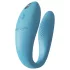 We-Vibe Sync Go - koppel vibrator - oplaadbaar - turquoise