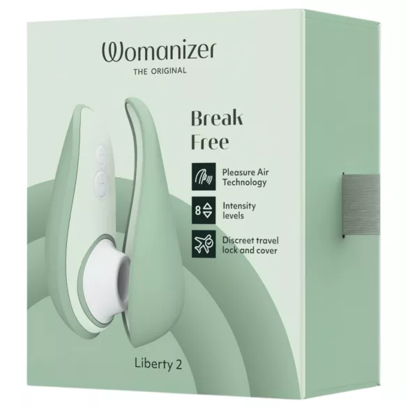 Womanizer - luchtdruk clitorisstimulator - oplaadbaar - groen