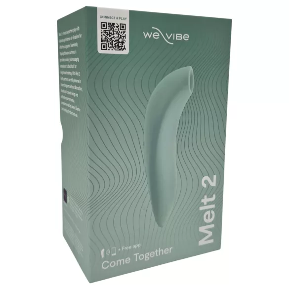 We-Vibe Melt 2 - luchtdruk clitoris stimulator - turquoise