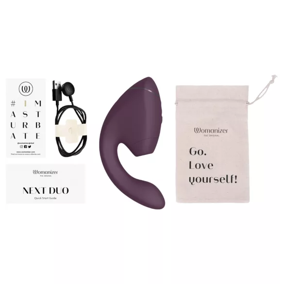 Womanizer Next Duo - 2-in-1 G-spot vibrator (lila)