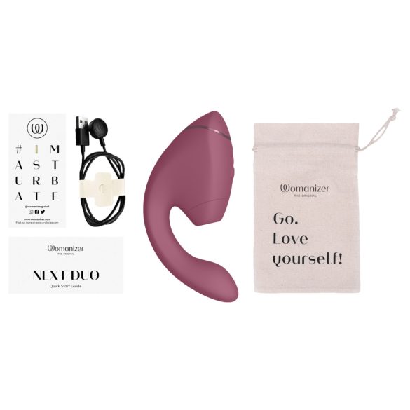 Womanizer Next Duo - 2in1 G-spot vibrator (roze)