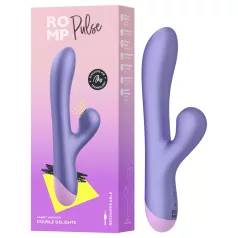   ROMP Pulse - G-spot vibrator met luchtdruk clitorisstimulator - paars