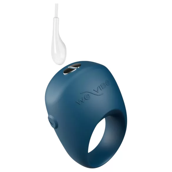 We-Vibe Pivot 2 - vibrerende penisring - app-gestuurd - siliconen - blauw
