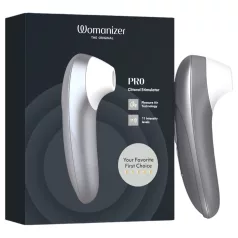 Womanizer Pro - luchtdruk clitorisstimulator (grijs)