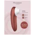 Womanizer Pro - luchtdruk clitorisstimulator (rood)