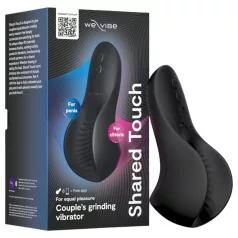 We-Vibe Shared Touch - slimme koppelsvibrator (zwart)