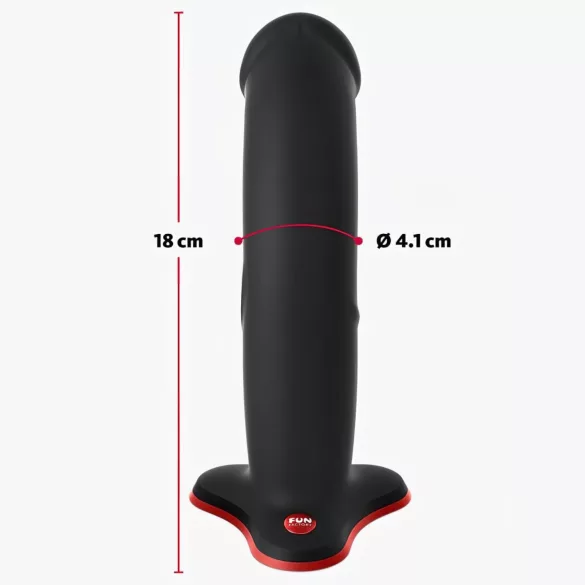 Fun Factory The Boss Stub - dildo met zuignap (zwart)