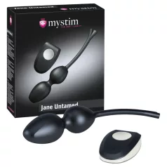 mystim Jane Untamed - vibrerend g-paletjesduo (zwart)