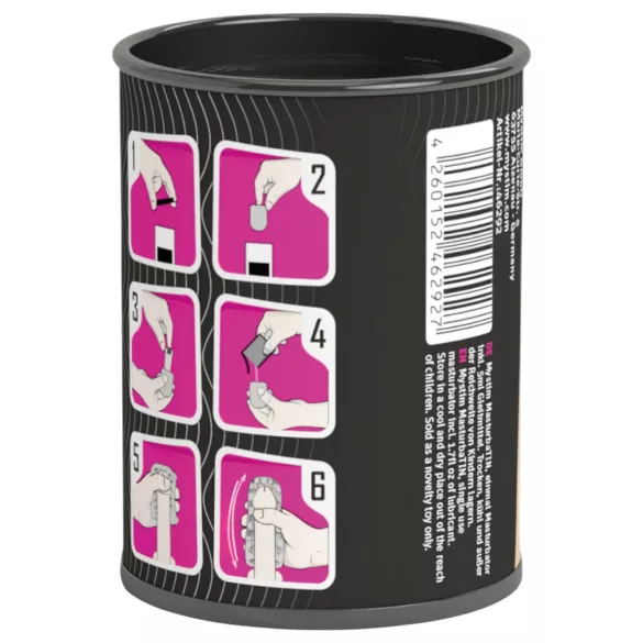 Mystim - masturbator - met golfpatroon - wit