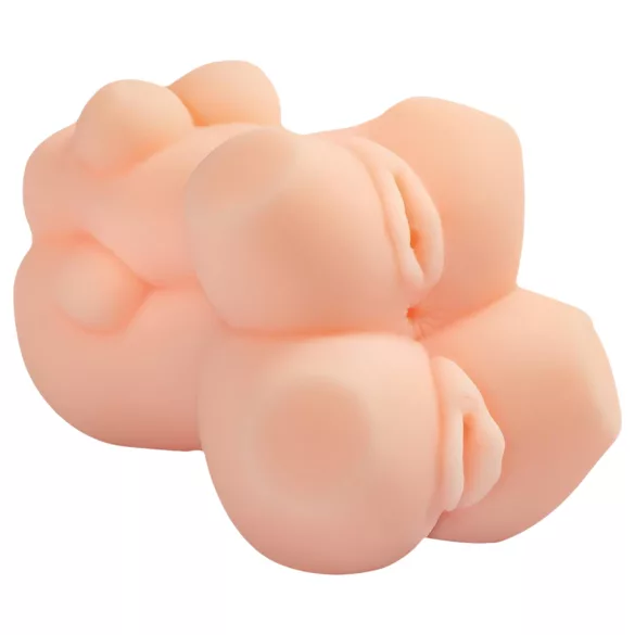 TAMASHII Mother and Daughter - hentai dubbele kunstvagina‑masturbator (natuurkleur)