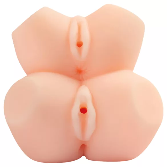 TAMASHII Mother and Daughter - hentai dubbele kunstvagina‑masturbator (natuurkleur)