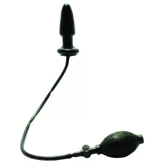   Seven Creations Fanny Hill's - opblaasbare vibrerende anale plug (zwart)