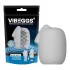 VIBEGGS Blow Misty - vibrerend ei-masturbator (wit)