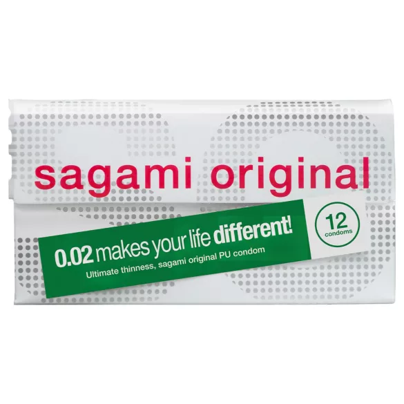 Sagami Original 0,02 - condoom - 55 mm (12 stuks)