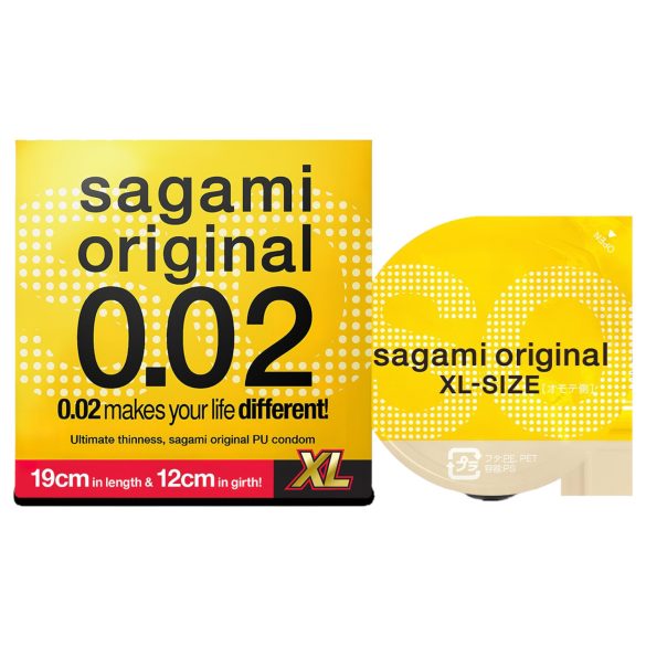 Sagami Original 0,02 XL - condooms - 61mm (1st)