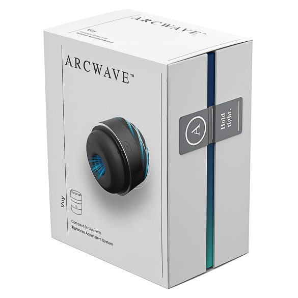 Arcwave Voy - draaispiraalmasturbator voor heren (zwart)