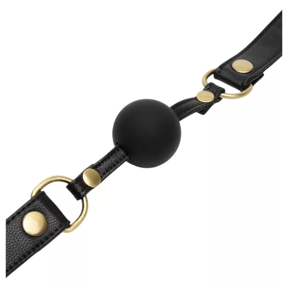 Fifty Shades of Grey - bitgag - verstelbaar leer - zwart