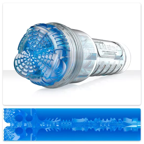 Fleshlight Turbo Core - zuigende masturbator - blauw