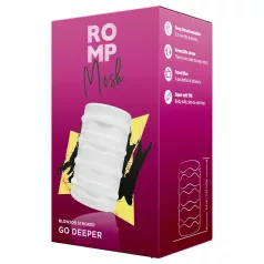 ROMP Mosh - flexibele reismasturbator (transparant)