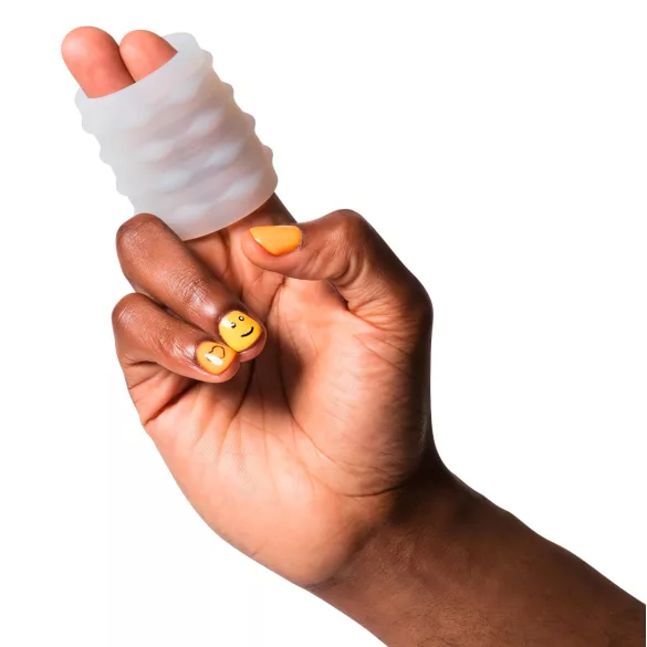 ROMP Mosh - masturbator - flexibel reisformaat - transparant