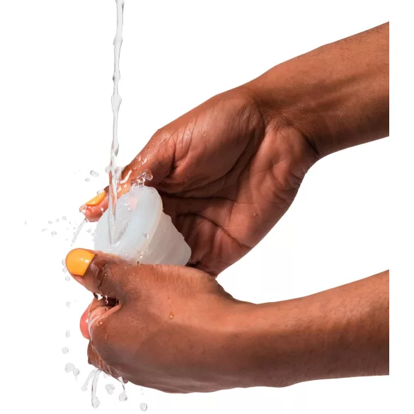 ROMP Mosh - masturbator - flexibel reisformaat - transparant