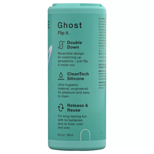 Arcwave Ghost - omkeerbare pocket masturbator - siliconen - groen