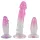 Crystal Clear - anaal trainer set - 3 stuks - transparant/roze