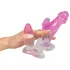 Crystal Clear - anaal trainer set - 3 stuks - transparant/roze