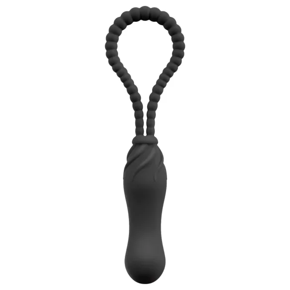 Black Velvets - strap-on dildo - verstelbaar harnas - zwart