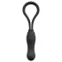Black Velvets - strap-on dildo - verstelbaar harnas - zwart