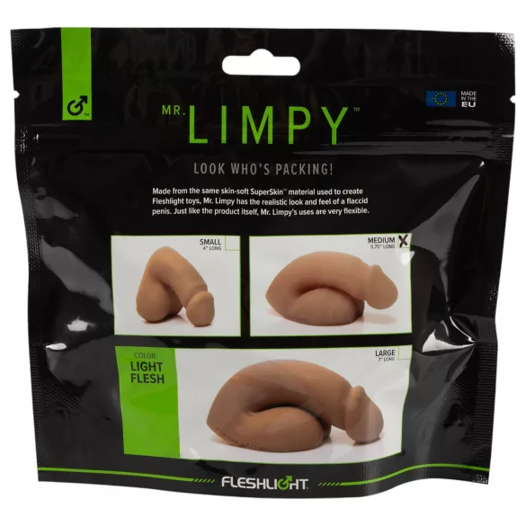 Mr. Limpy - realistische dildo - medium - huidskleur