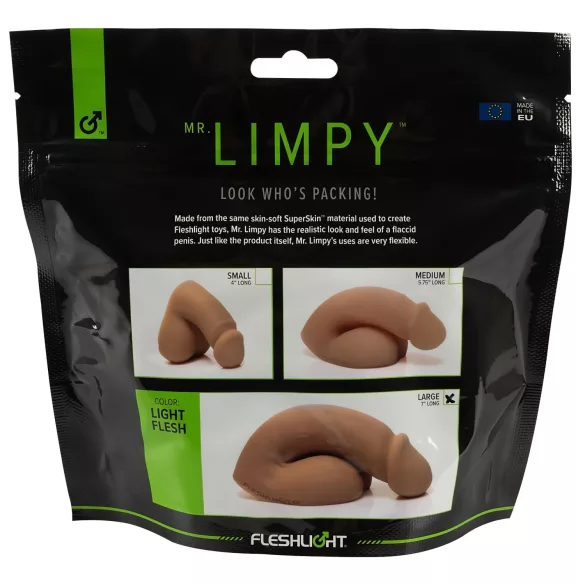Mr. Limpy - realistische dildo groot - huidkleur