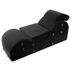   Liberator Black Label Esse - verstelbare 3-delige tantra fauteuil (zwart)