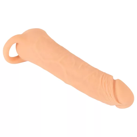 Nature Skin - 2in1 kunstvagina en penismantel - 23cm - huidkleur