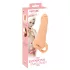 Nature Skin - 2in1 kunstvagina en penismantel - 23cm - huidkleur