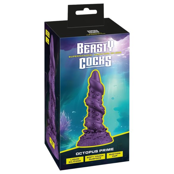 Beasty Cocks Octopus Prime - paarse pulpdildo