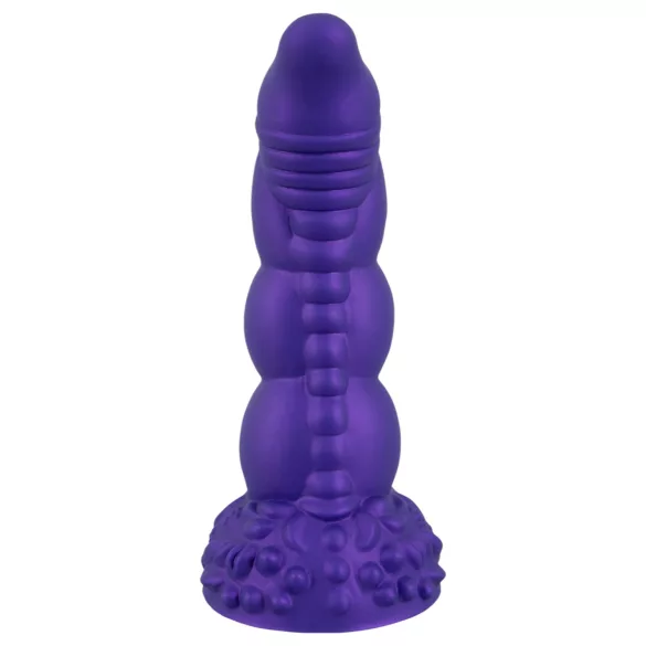 Beasty Cocks - dildo met demon design - siliconen - paars