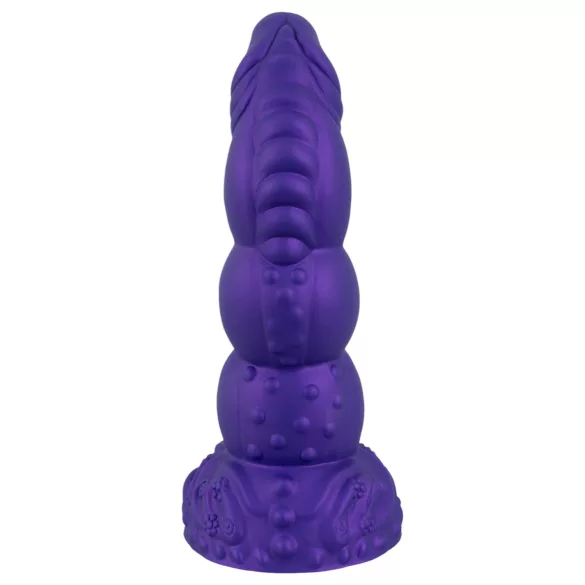 Beasty Cocks - dildo met demon design - siliconen - paars