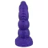 Beasty Cocks - dildo met demon design - siliconen - paars