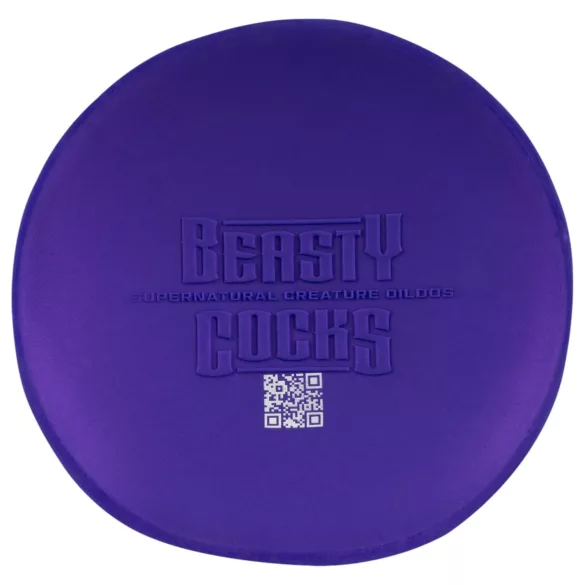 Beasty Cocks - dildo met demon design - siliconen - paars