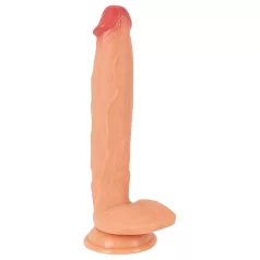   Realistixxx Real Giant - dildo met balzak - extra groot - natuur