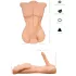 Realistixxx - mannentorso - levensechte masturbator
