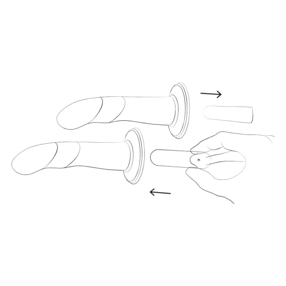 ROMP Piccolo - pegging set - zwart/blauw