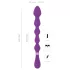 You2Toys - Bolvormige, flexibele anale dildo - (paars)
