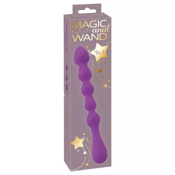 You2Toys - Bolvormige, flexibele anale dildo - (paars)