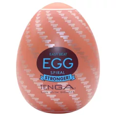   TENGA Egg Spiral Stronger - masturbatorei - structuur - 1 stuk