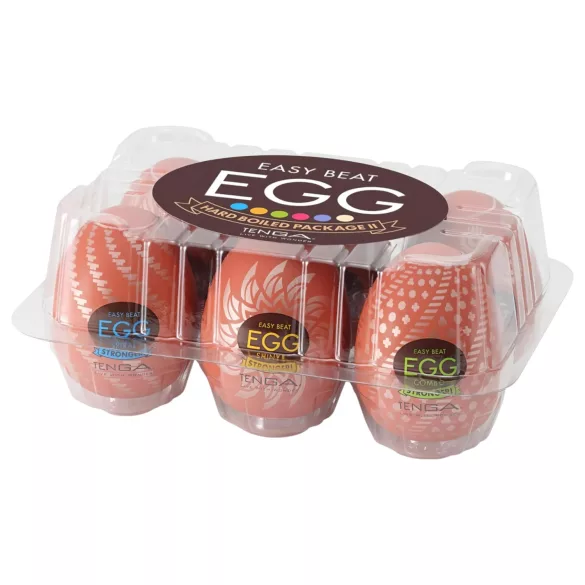 TENGA - eier masturbator set - extra sterk - 6 stuks